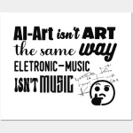 ai art ins't art the same way as...
