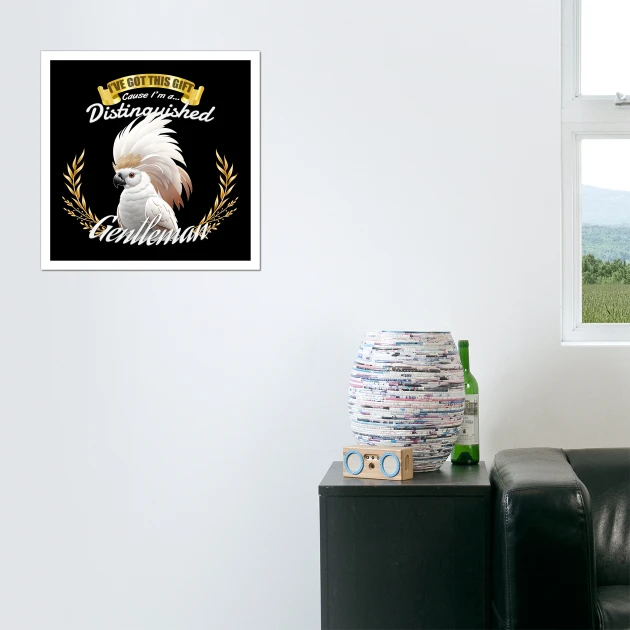 the distinguished cockatoo gentleman
