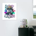 imma monsta! koala | whitee | by asarteon