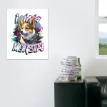 imma monsta! corgi | whitee | by asarteon